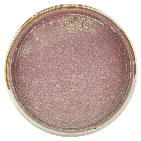 Terra Porcelain Presentation Plate Rose 18cm-7"