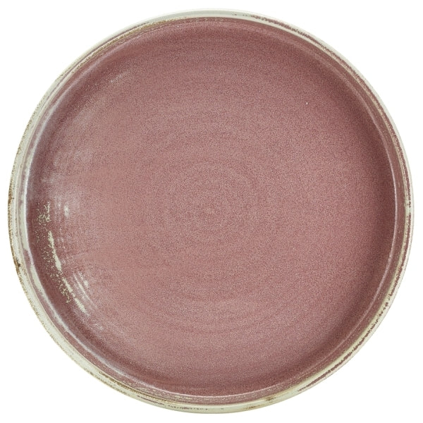 Terra Porcelain Presentation Plate Rose 26cm-10.25"