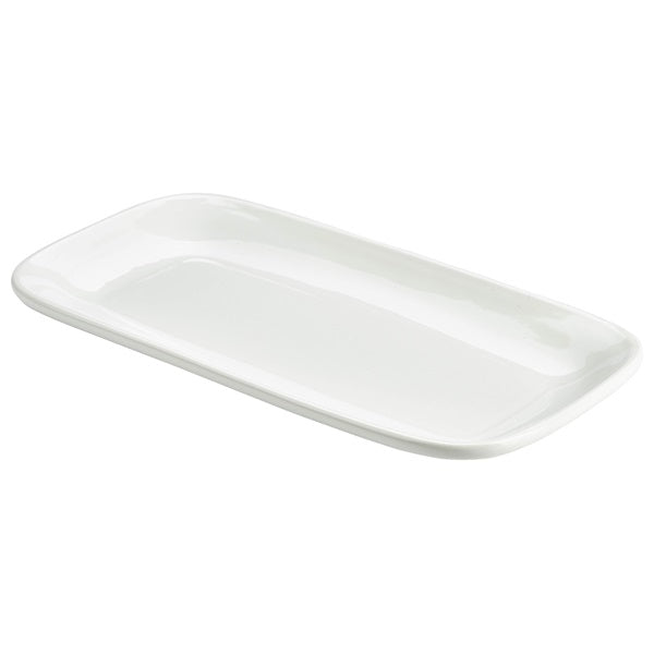 Genware Rectangular Round Edge Plate 35x18.5cm