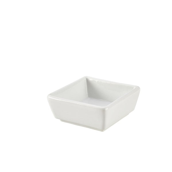Genware Square Dish 8.5x3.5cm/3.25x1.5"