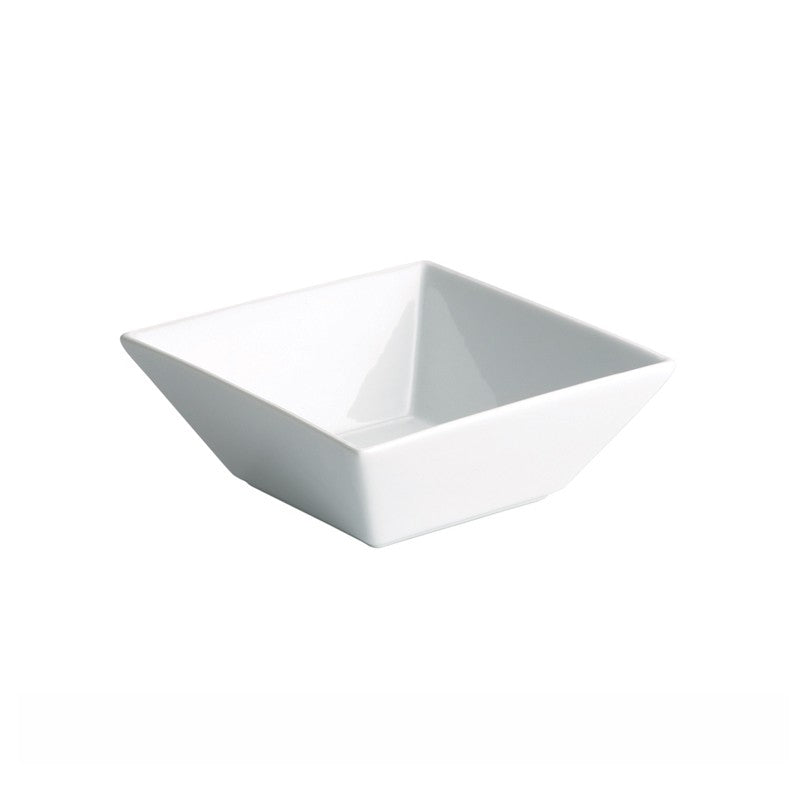 Genware Square Dip Dish 6.5x3cm fits Black Wooden Base 15x15