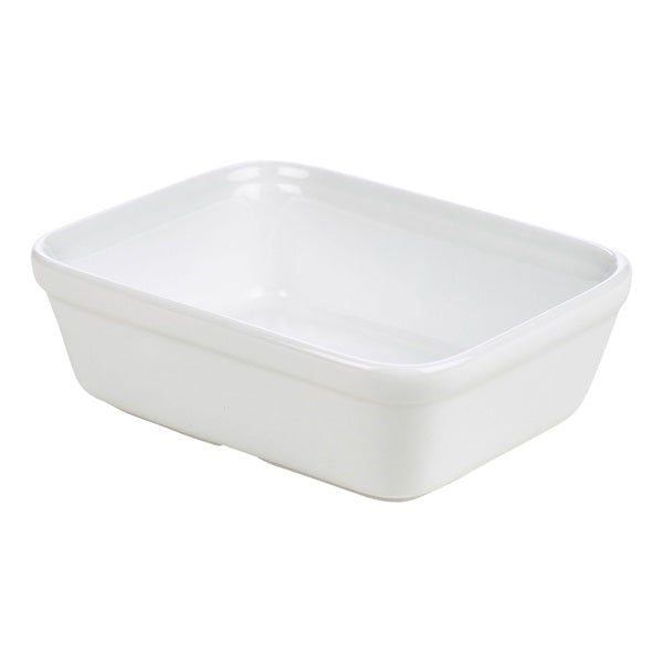 Genware Rectangular Pie Dish 15.5x11.5x5.2cm