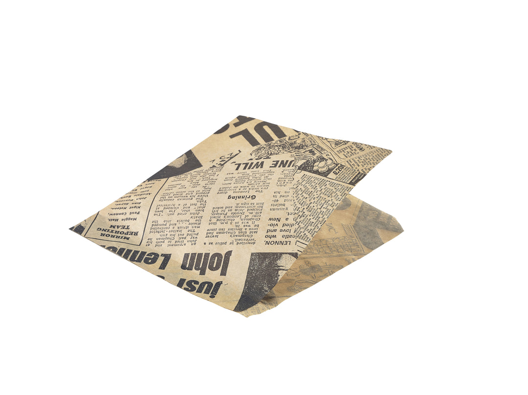 Genware Brown Newsprint Wraps 17.5cm (1000 Sheets)