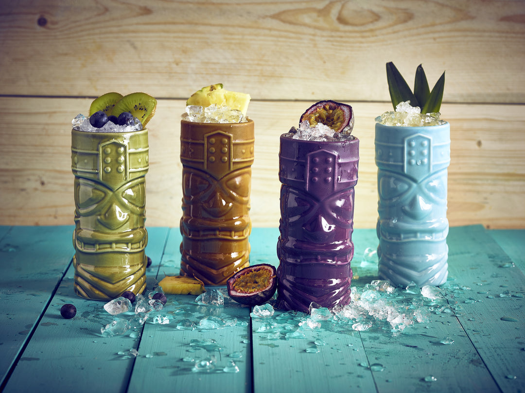 Berties Blue Tiki Mug 40cl/14oz