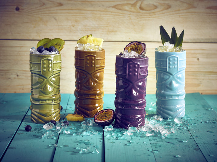 Berties Blue Tiki Mug 40cl/14oz