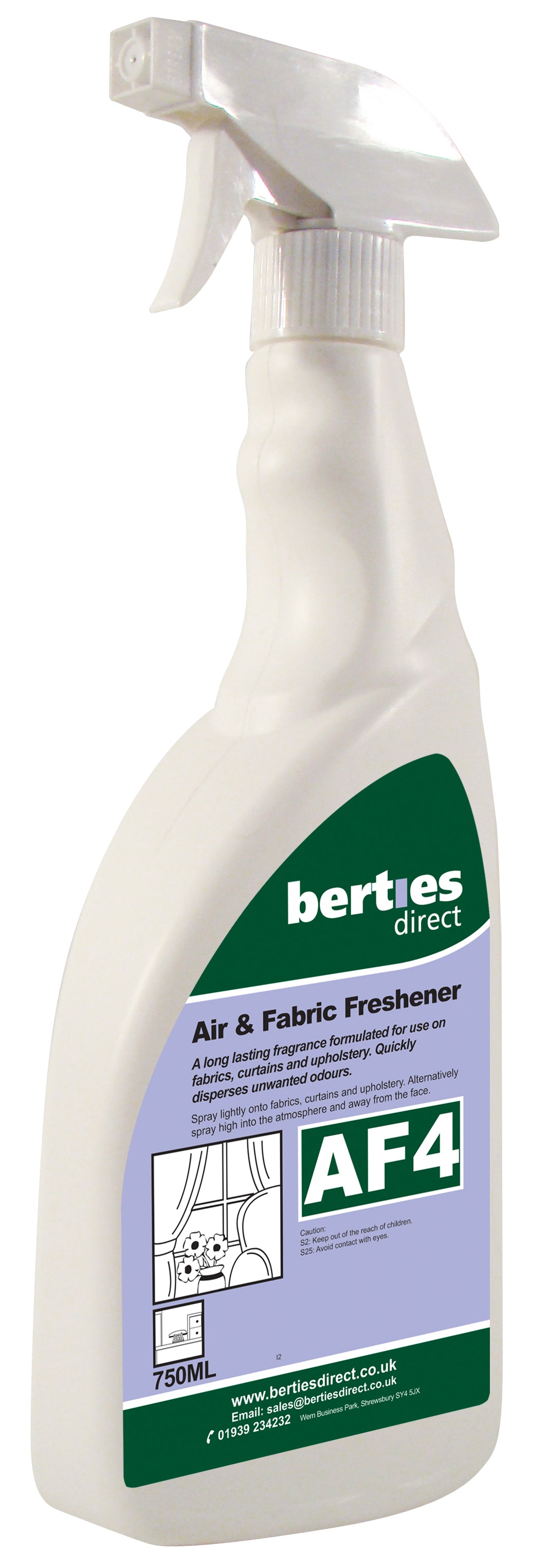 Berties AF4 Air & Fabric Freshener