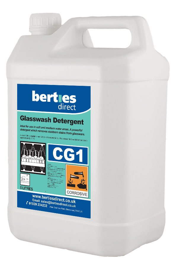 Berties CG1 Automatic Glasswash Detergent