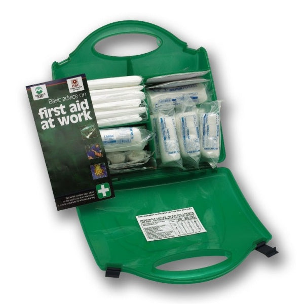 Berties First Aid Kit HSE 10 Person Green