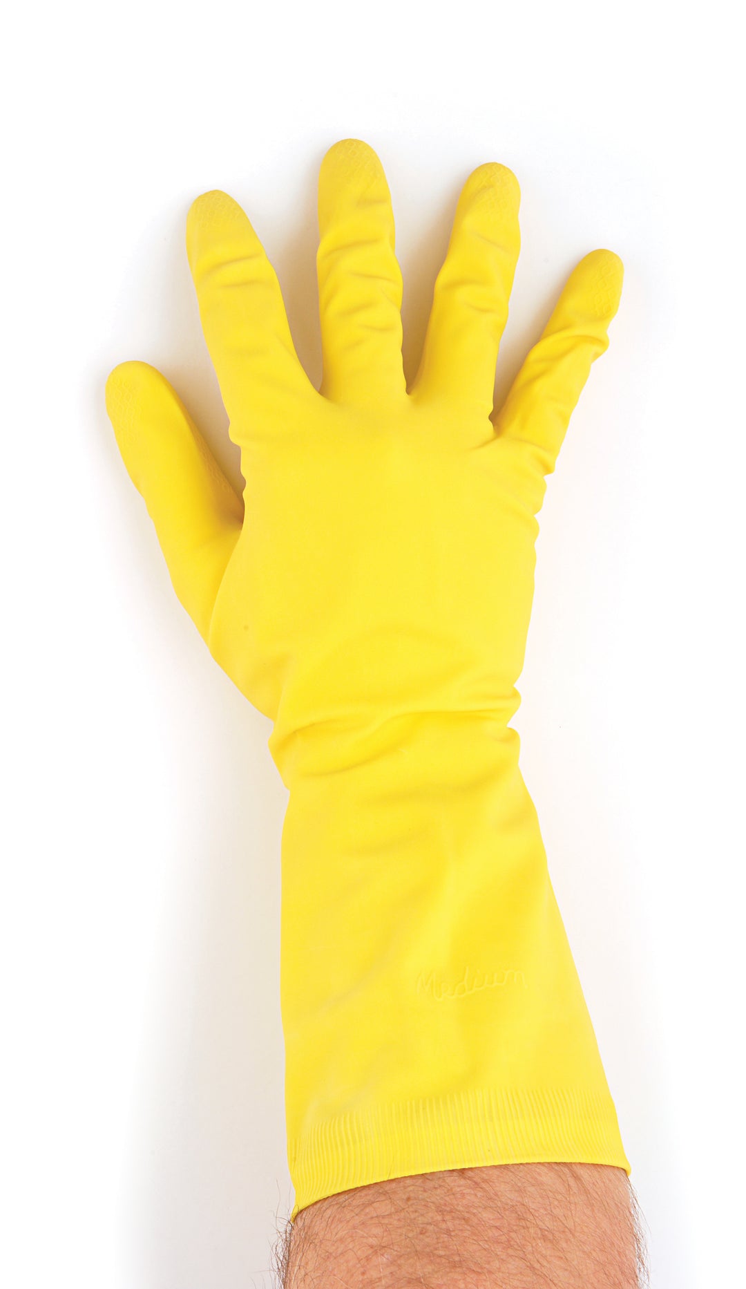 Berties Rubber Multi Purpose Gloves Yellow Large