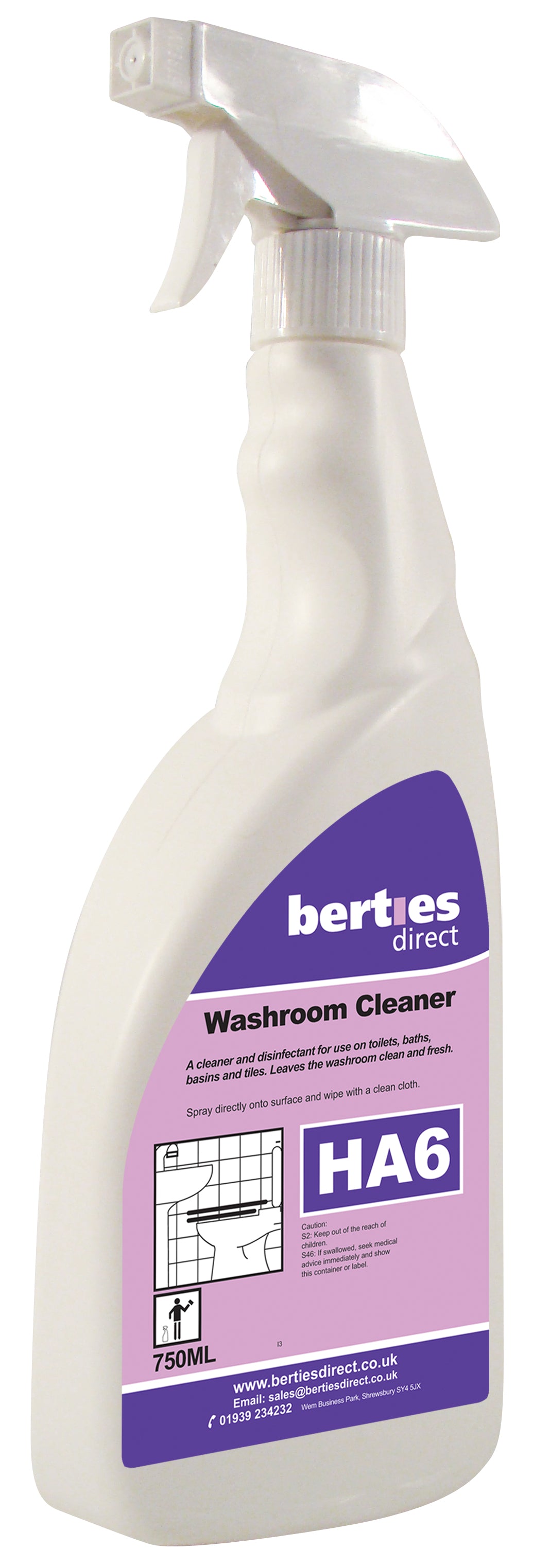 Berties HA6 Washroom Cleaner