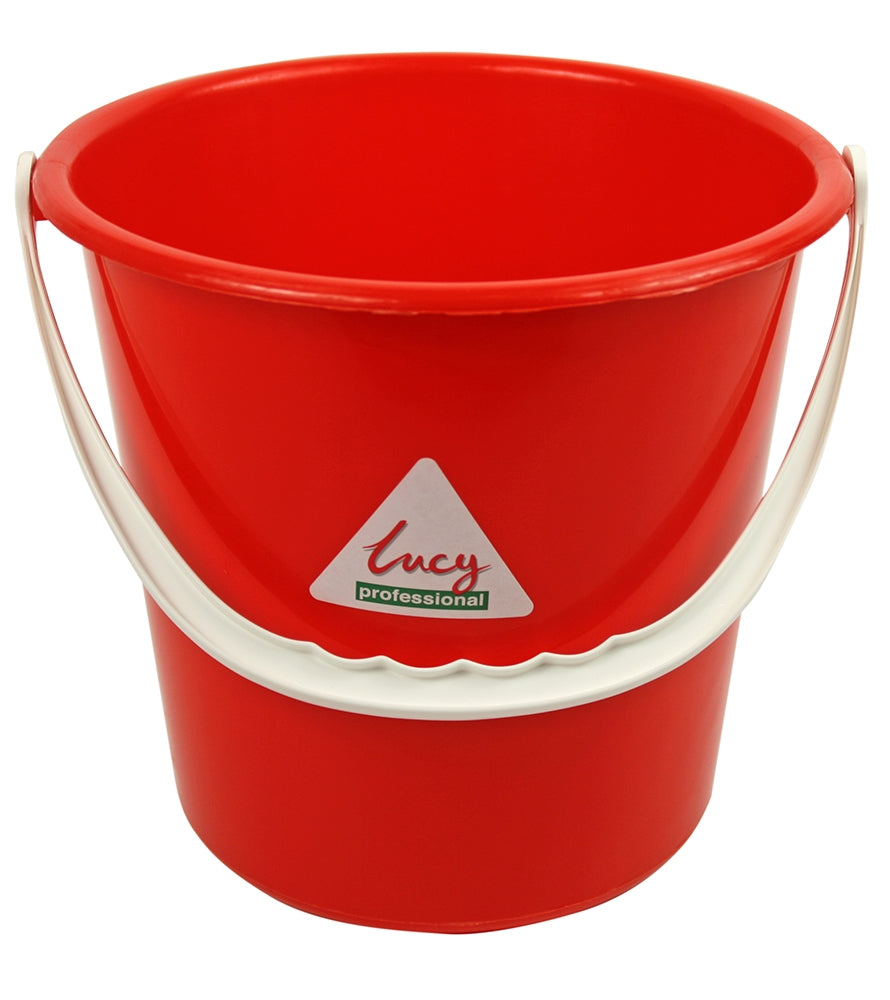 Berties Round Bucket Red 9Ltr