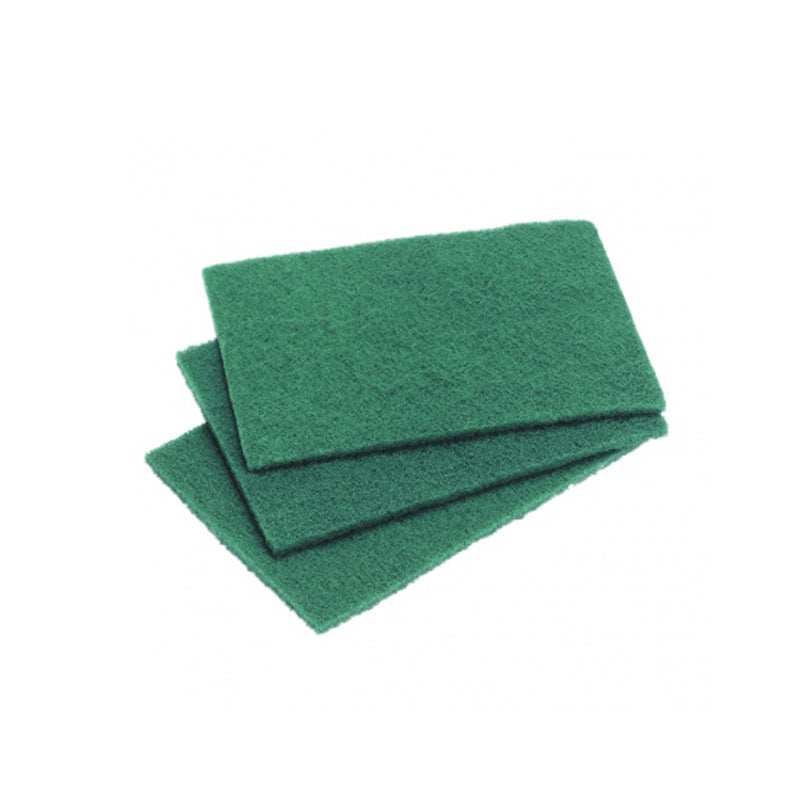 Berties Caterers Scouring Pads Green 225x150mm