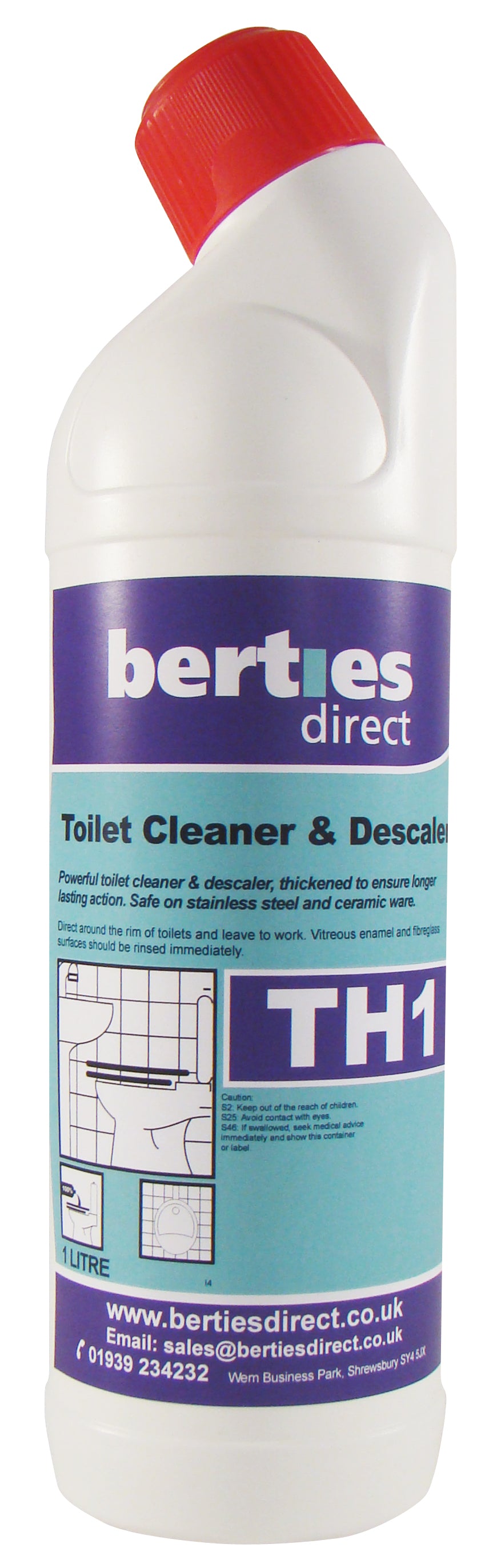 Berties TH1 Toilet Cleaner & Descaler