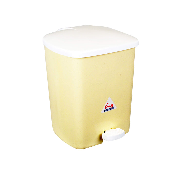 Berties Pedal Bin Maize 15L