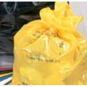 Berties Heavy Duty Refuse Sack Yellow 18x29x39"