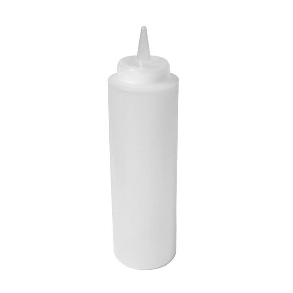 Genware Sauce Bottle Clear 12oz