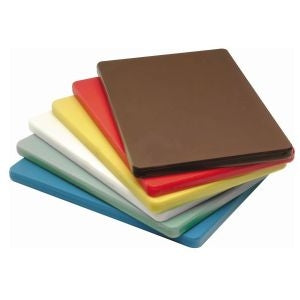 Genware Brown High Density Chopping Board 600x450x18mm