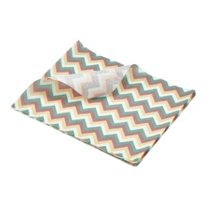 Berties Greaseproof Paper Chevron Print 25x20cm