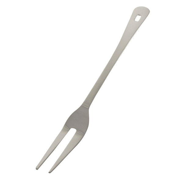 Genware Stainless Steel Kitchen Fork 350mm/14"