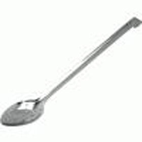 Genware Perforated Serving Spoon Hook End 350mm