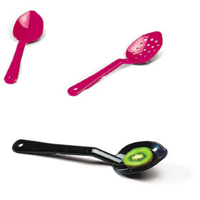 Genware Polycarbonate Serving Spoon slotted 325mm