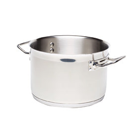 Genware Stainless Steel Stewpan24cm 7.2Litre