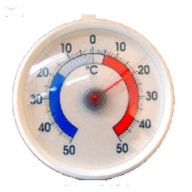 Genware Dial Freezer Thermometer -50 to +50 deg C