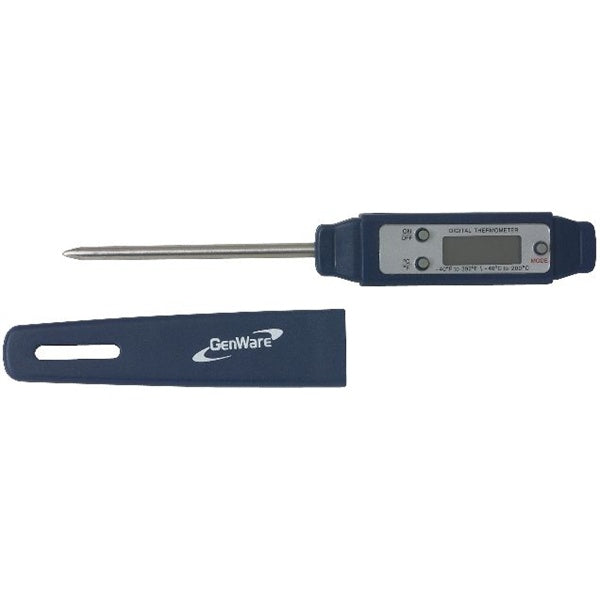 Genware Waterproof Probe Thermometer -50 to +200 deg C