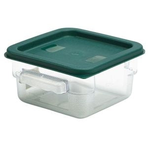 Genware Polyethylene Lid for Food Storage Container Green 1.9L & 3.8L