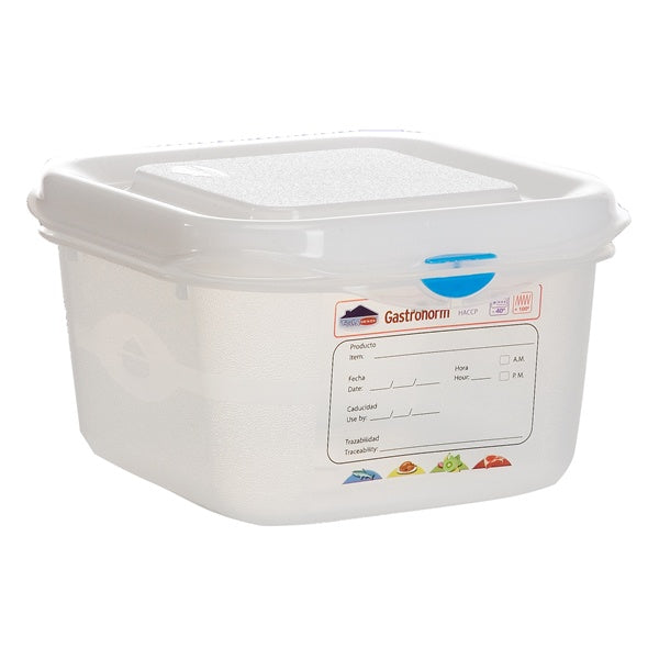 Berties Gastronorm Storage Box 1/6 100mm Deep 1.7L