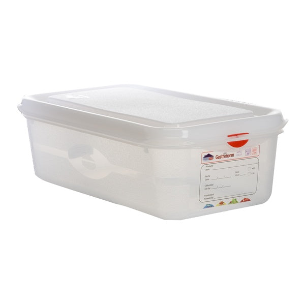 Berties Gastronorm Storage Box 1/3 100mm Deep 4L