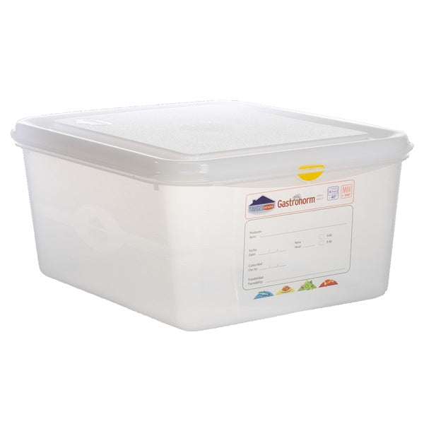 Berties Gastronorm Storage Box 1/2 150mm Deep 10L
