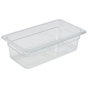 Genware Polycarbonate Gastronorm 1-3 100mm deep