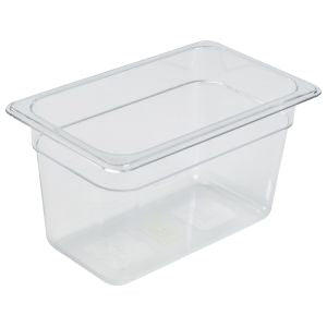 Genware Polycarbonate Gastronorm 1-4 150mm deep