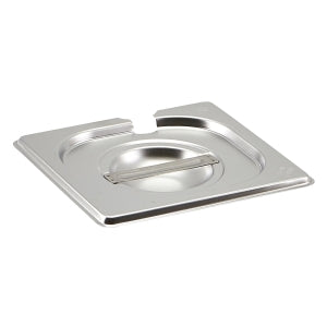 Genware Stainless Steel Gastronorm Notched Lid 1-6