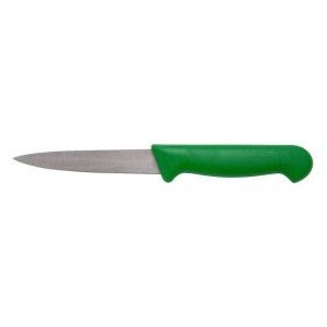Genware Vegetable Knife Green 4"
