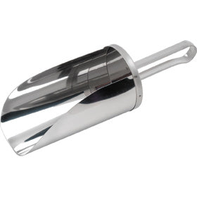 Genware Stainless Steel Flour Scoop 230mm