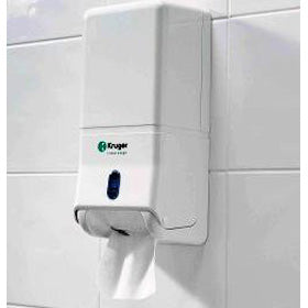 Berties Bulk Pack Toilet Tissue Dispenser White