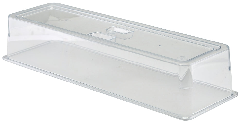 Genware Polycarbonate Buffet Platter Cover 53x10cm GN 2/4