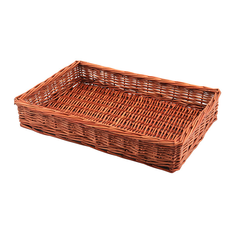 Genware Wicker Display Basket 46x30x8cm