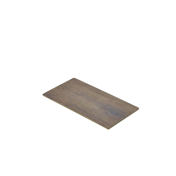 Genware Wood Effect Melamine Platter GN 1/3