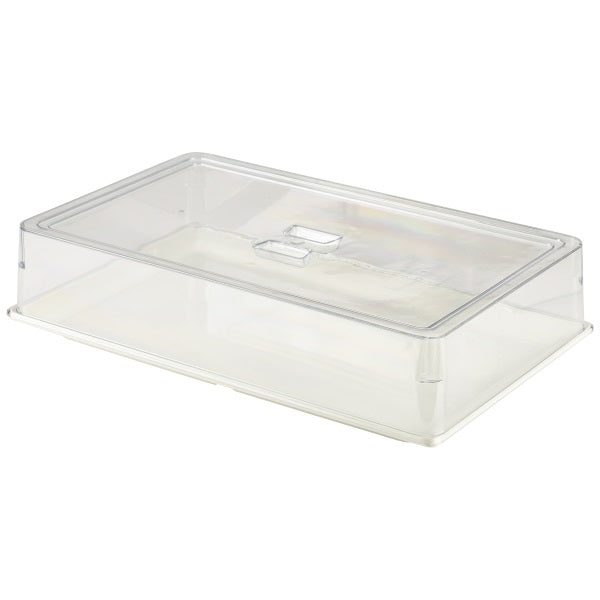 Genware Polycarbonate Buffet Platter Cover GN 1/1