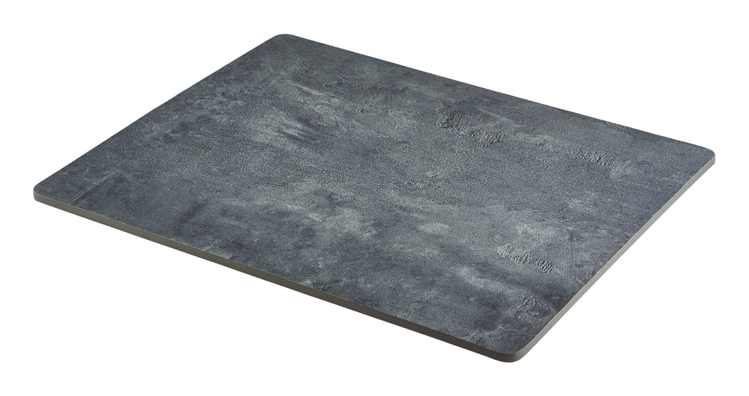 Genware Concrete Effect Melamine Platter GN 1/2
