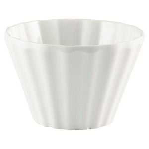Genware White Cupcake Melamine Ramekin 8.5cl-3oz