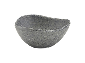 Genware Melamine Triangular Ramekin Grey Granite 7cl-2.5oz