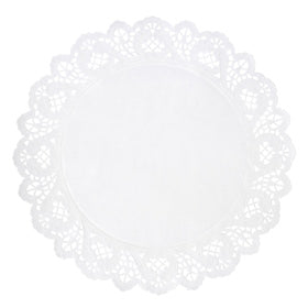 Berties White Round Doyley 30cm