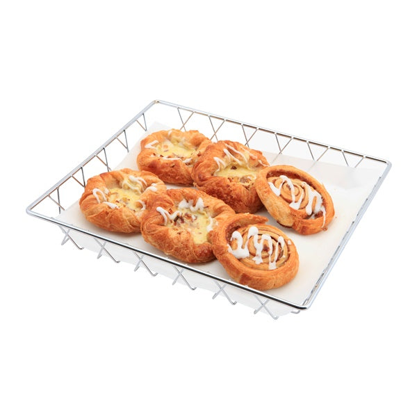 Berties Chrome Display Basket 35x30x5cm