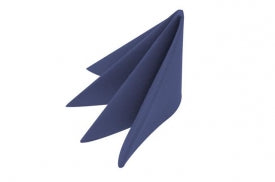 Swansoft Linen Style Blue Dinner Napkin 40cm