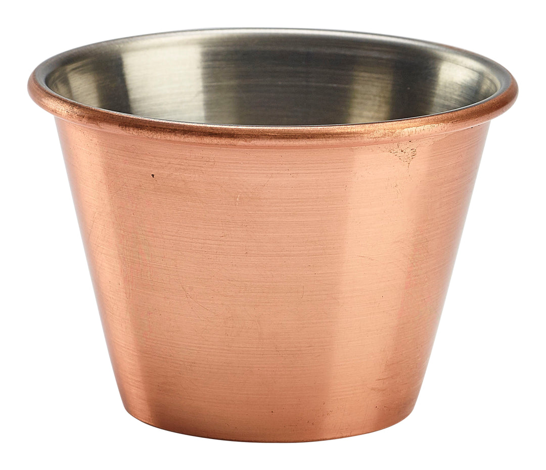 Genware Copper Plated Ramekin 7cl-2.5oz