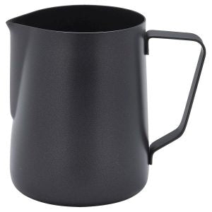 Genware Non-Stick Milk Jug Black 600ml-20oz